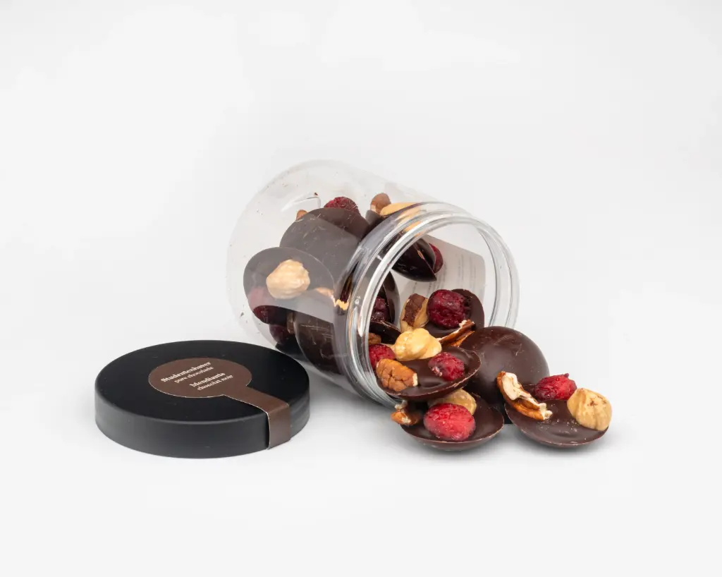 [9632] Mendiants chocolat noir 120g