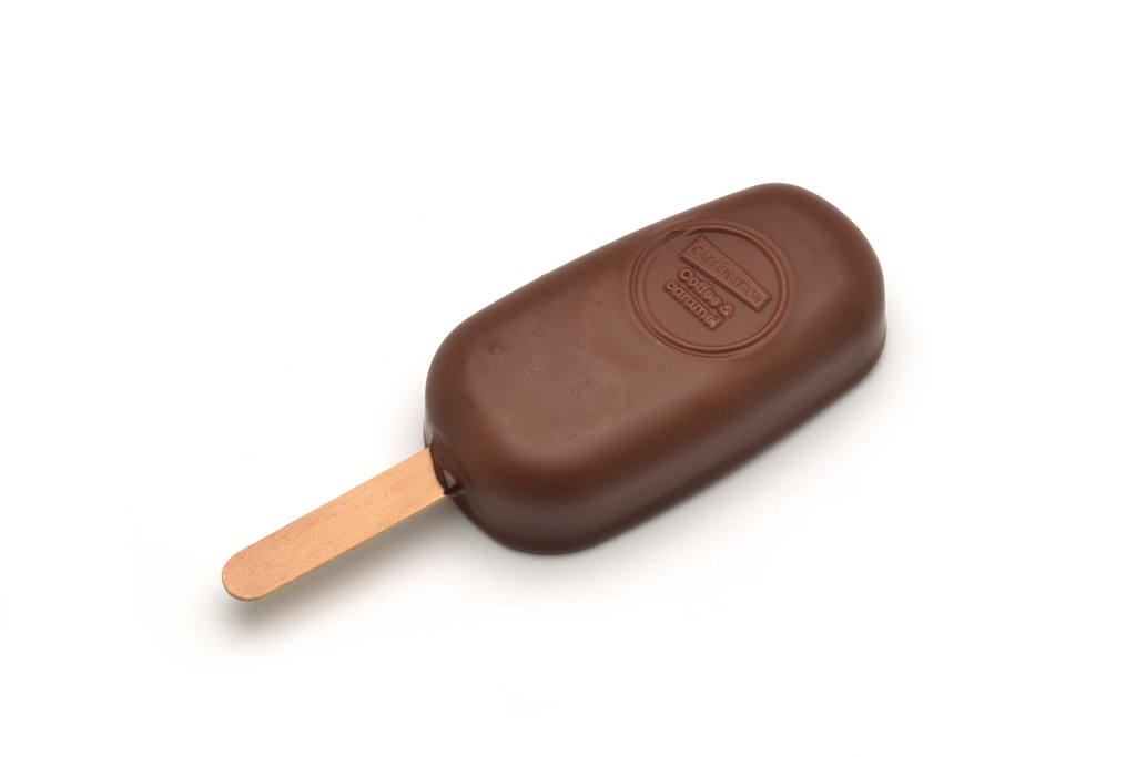 Ice cream pop coffee caramel