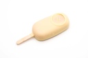 Ice cream pop raspberry yogurt