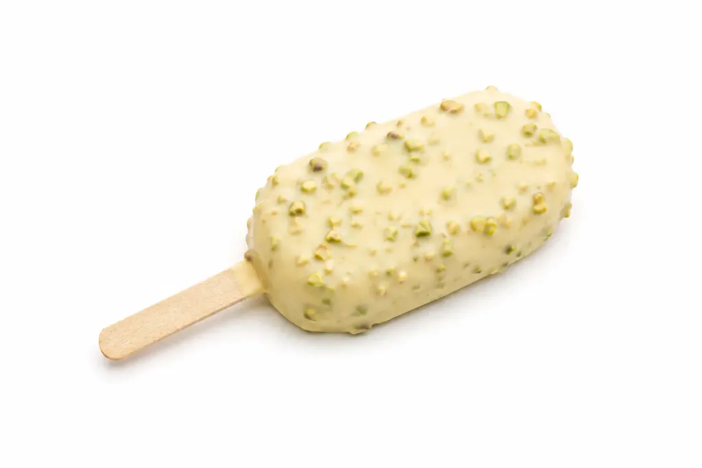 Ice cream pop pistache