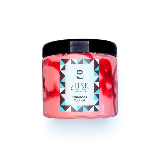 Raspberry yoghurt ice cream 600ml
